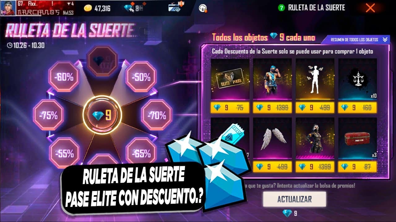 descubre cuantos diamantes necesitas para comprar un pase elite en free fire guia completa